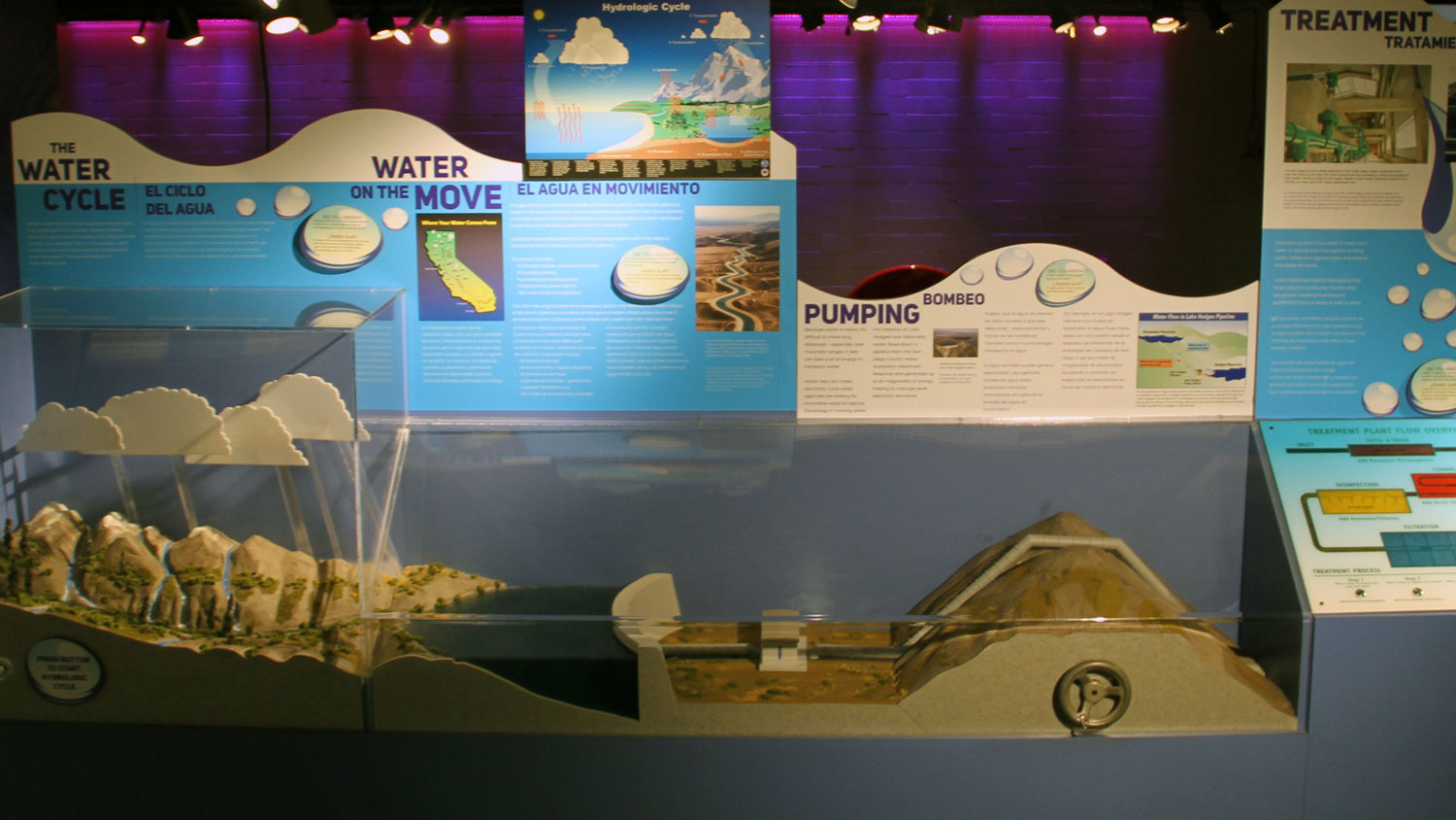 Fleet Science Center Water Display