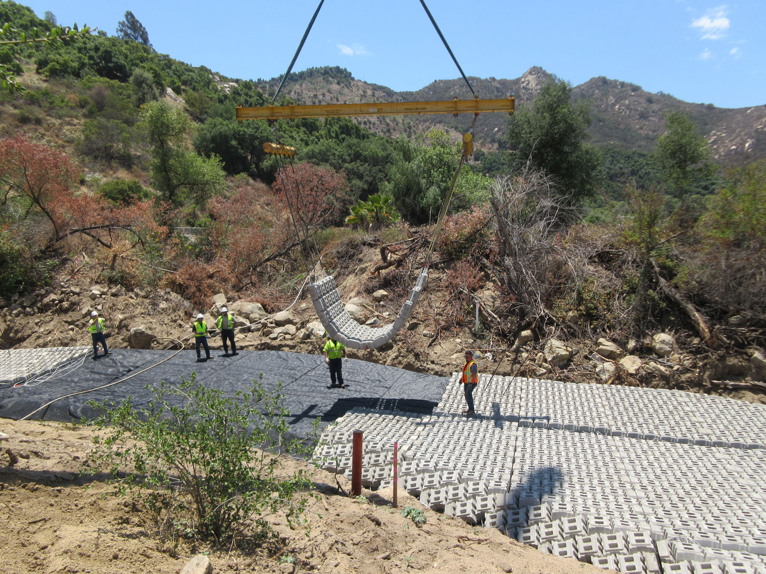 Grouted Mats