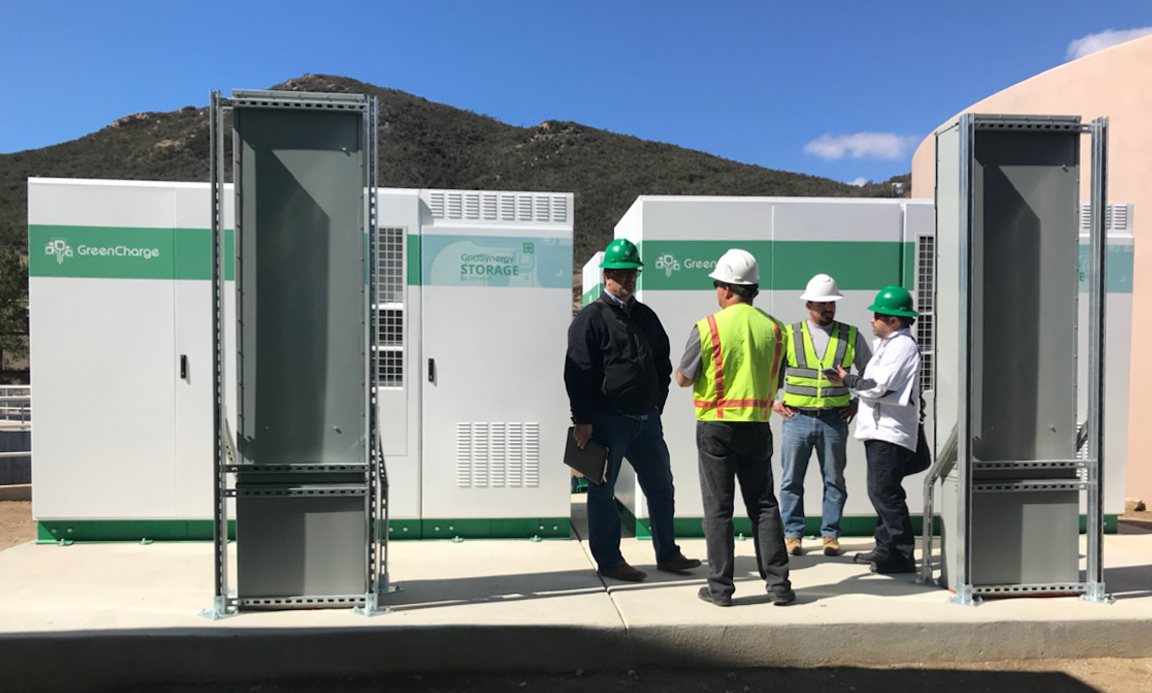 Battery Storage at Twin Oaks