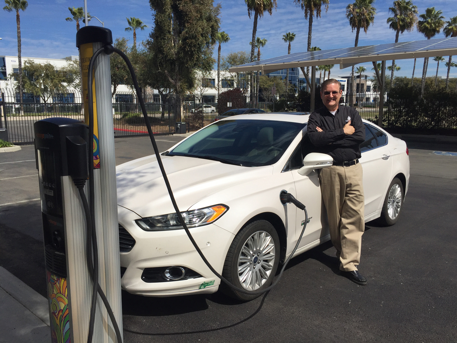 Electric Car Charging Station at Kearny Mesa HQ